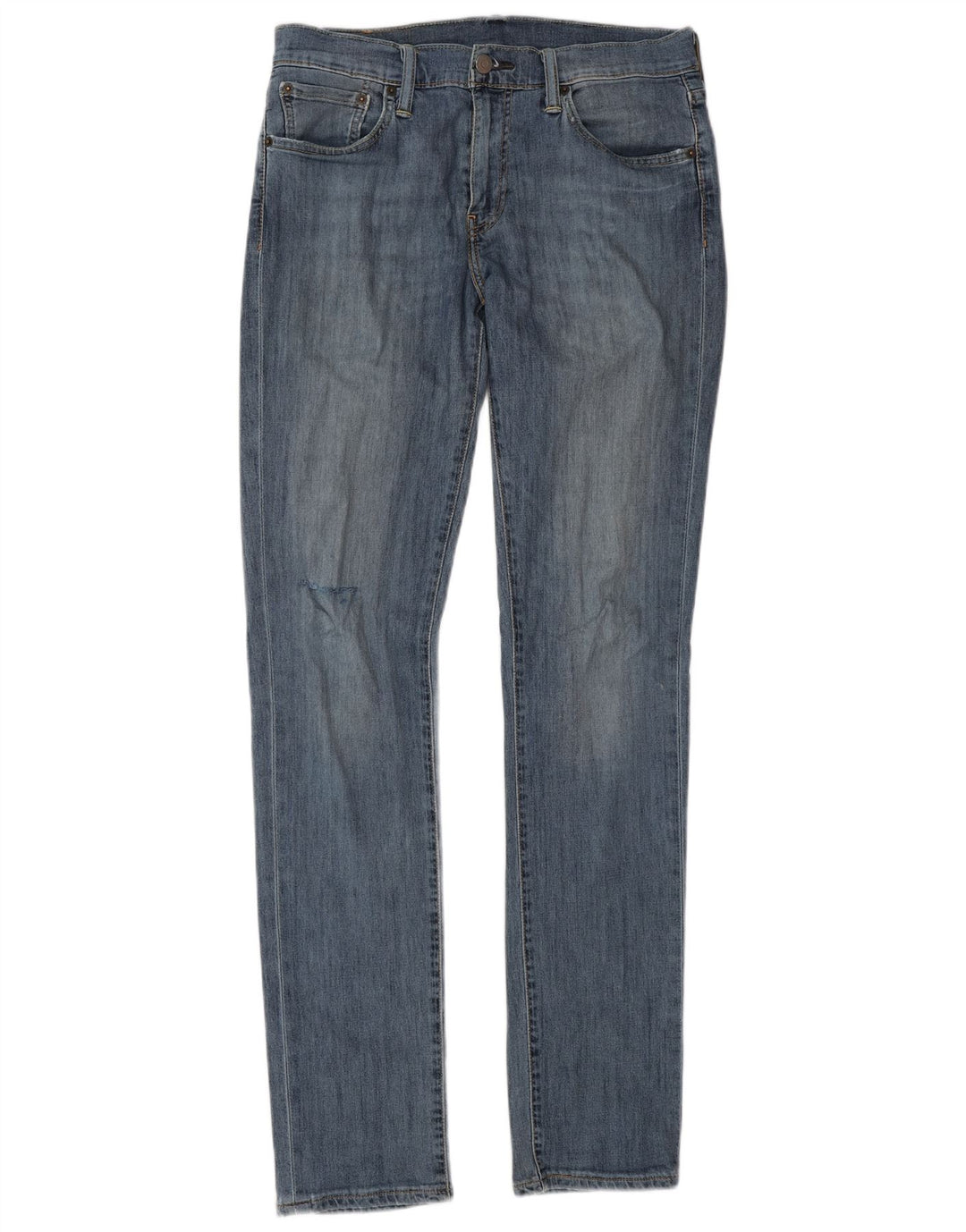 LEVI'S Mens 511 Slim Jeans W30 L34 Blue Cotton