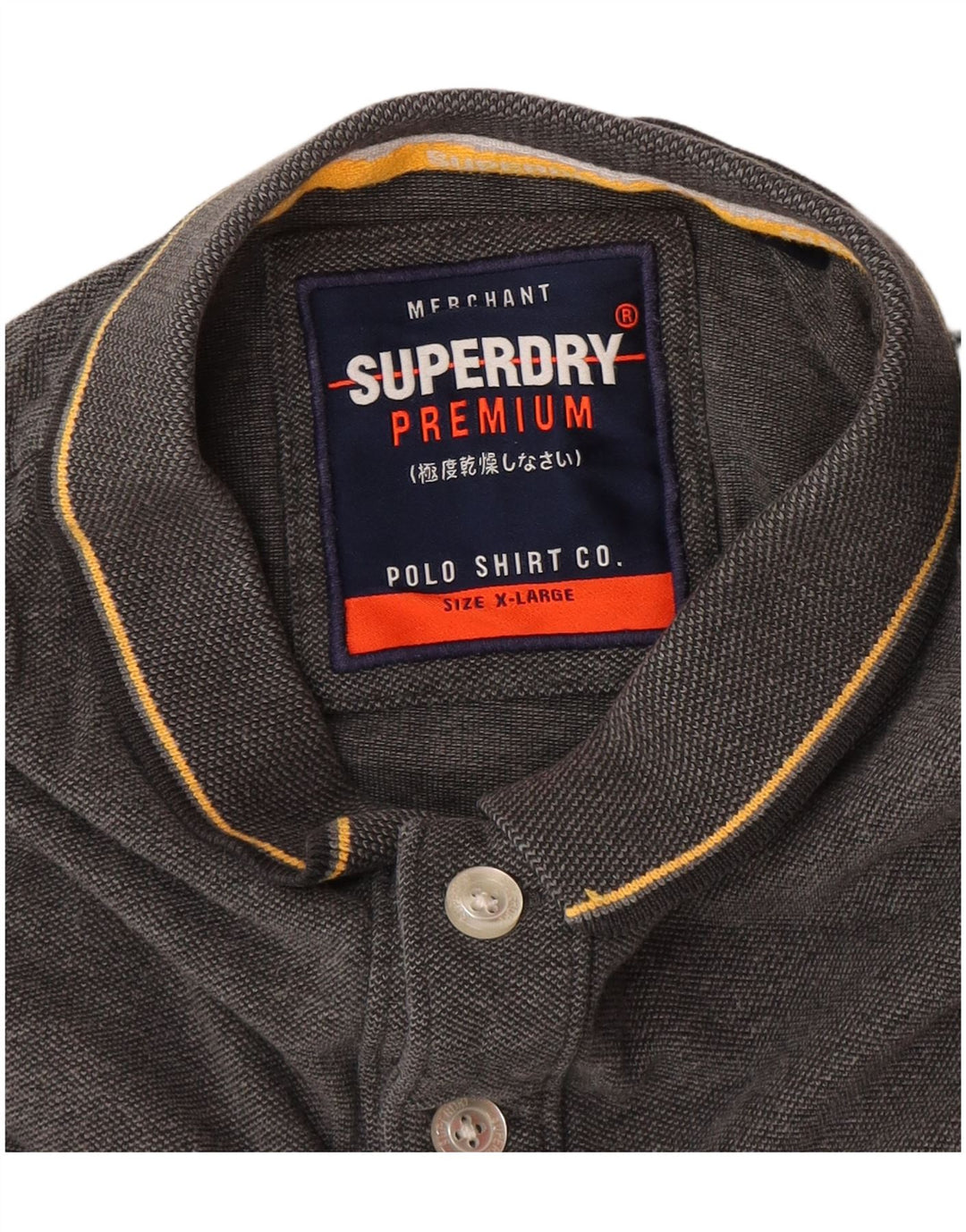 Polo da uomo Superdry XL grigia
