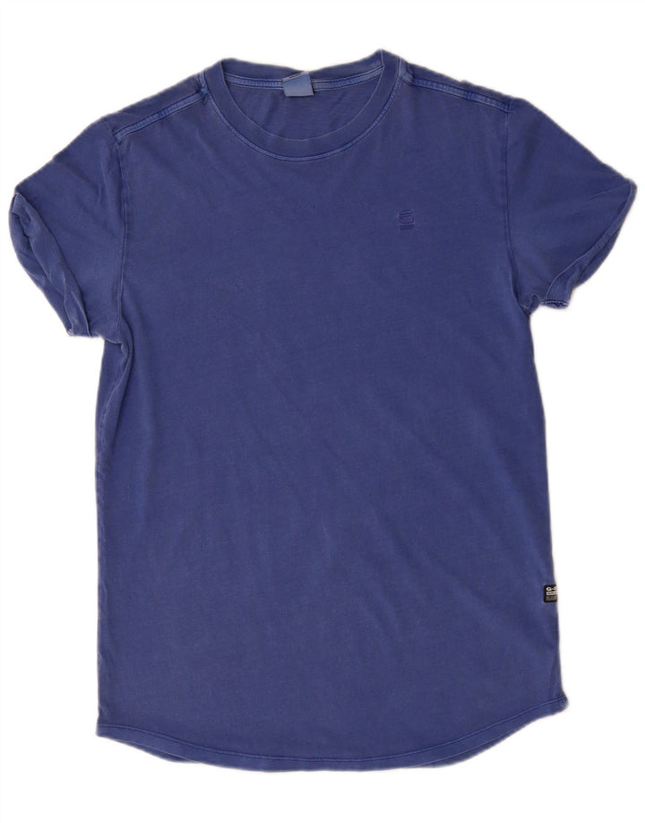 T-shirt da uomo G-Star Top piccola in cotone blu