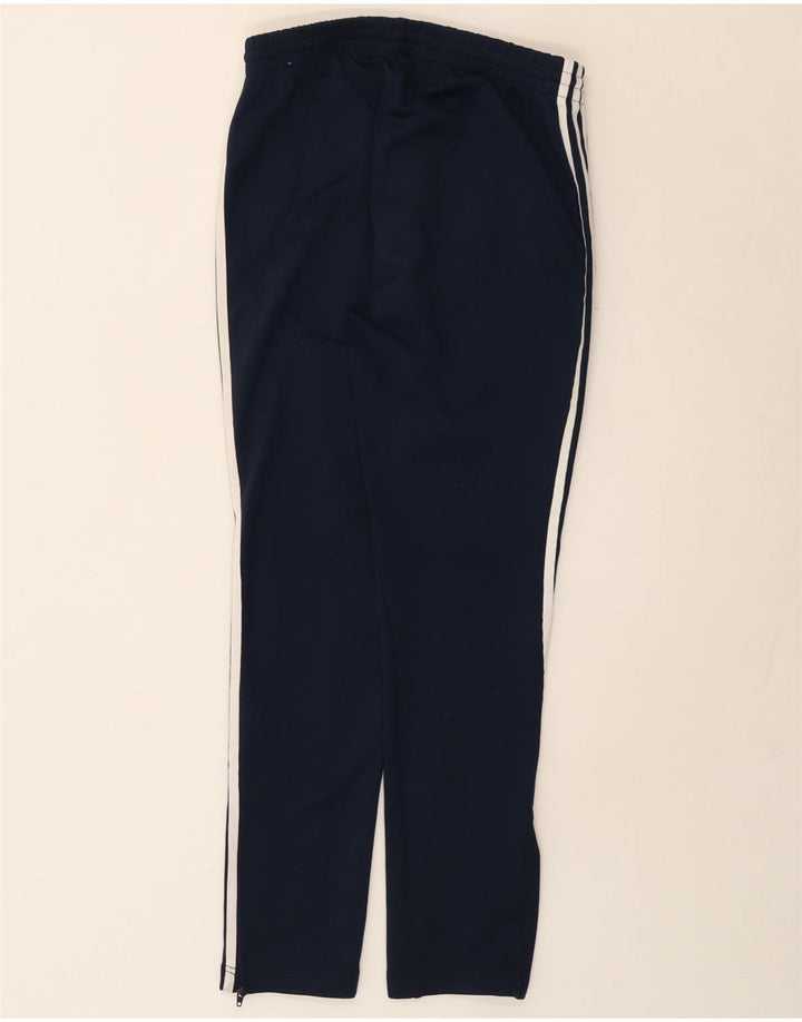 Pantaloni da tuta da uomo ADIDAS medio cotone blu navy