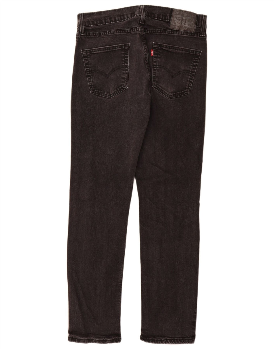Jeans Levi's Uomo 511 Slim Distressed W34 L32 Cotone Nero