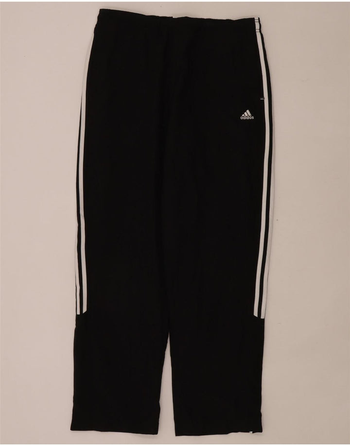 Pantaloni da tuta da donna Adidas UK 16 Large Nero Poliestere
