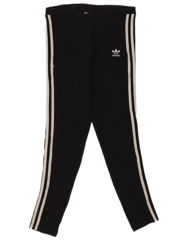 Leggings da donna Adidas UK10 piccolo cotone nero