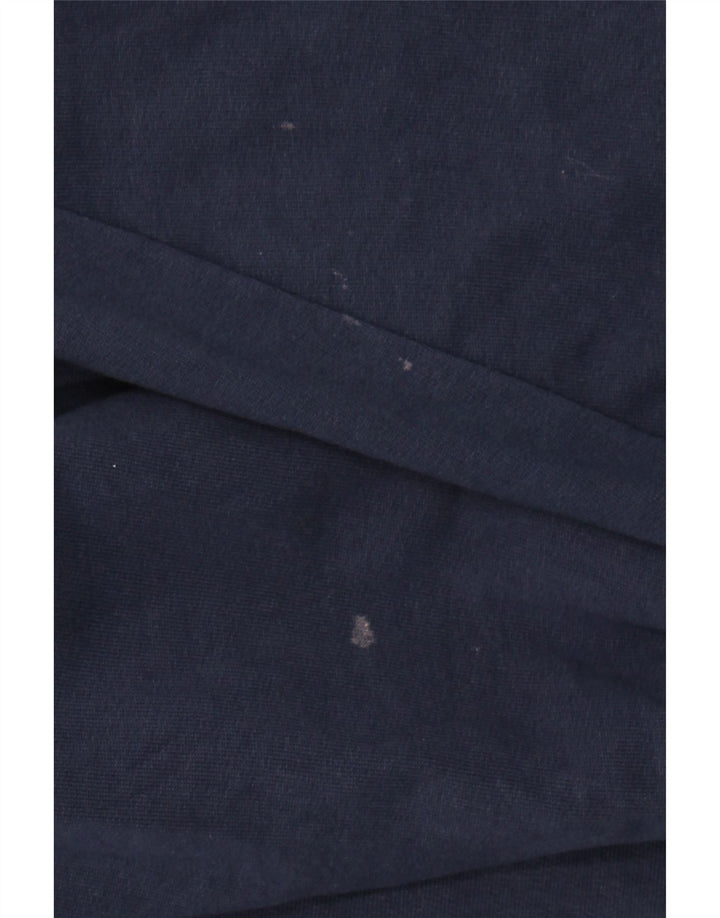 CHAMPION Mens Graphic Sweatshirt Jumper Small Navy Blue Vintage Champion and Second-Hand Champion from Messina Hembry 