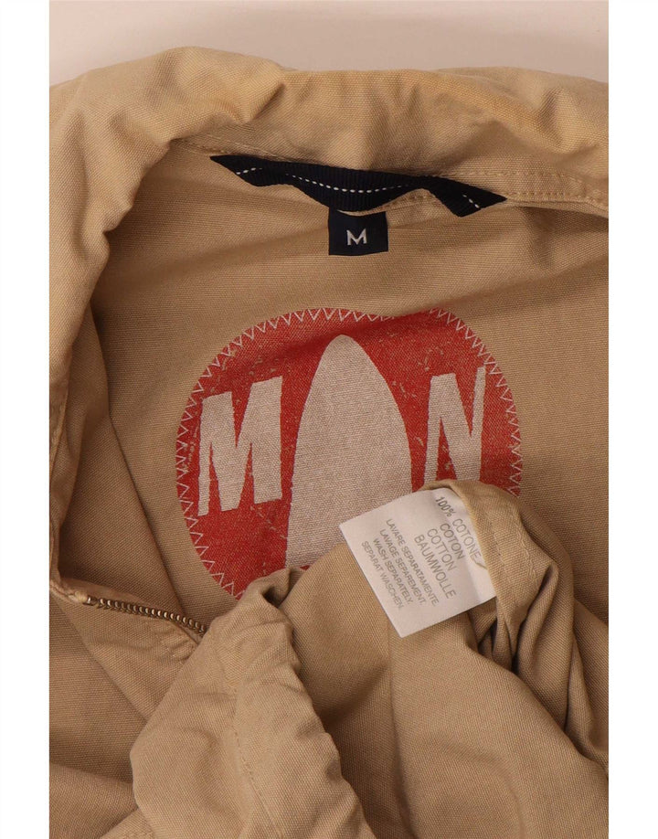 Giubbotto bomber da uomo Murphy & Nye UK 38 Cotone beige medio