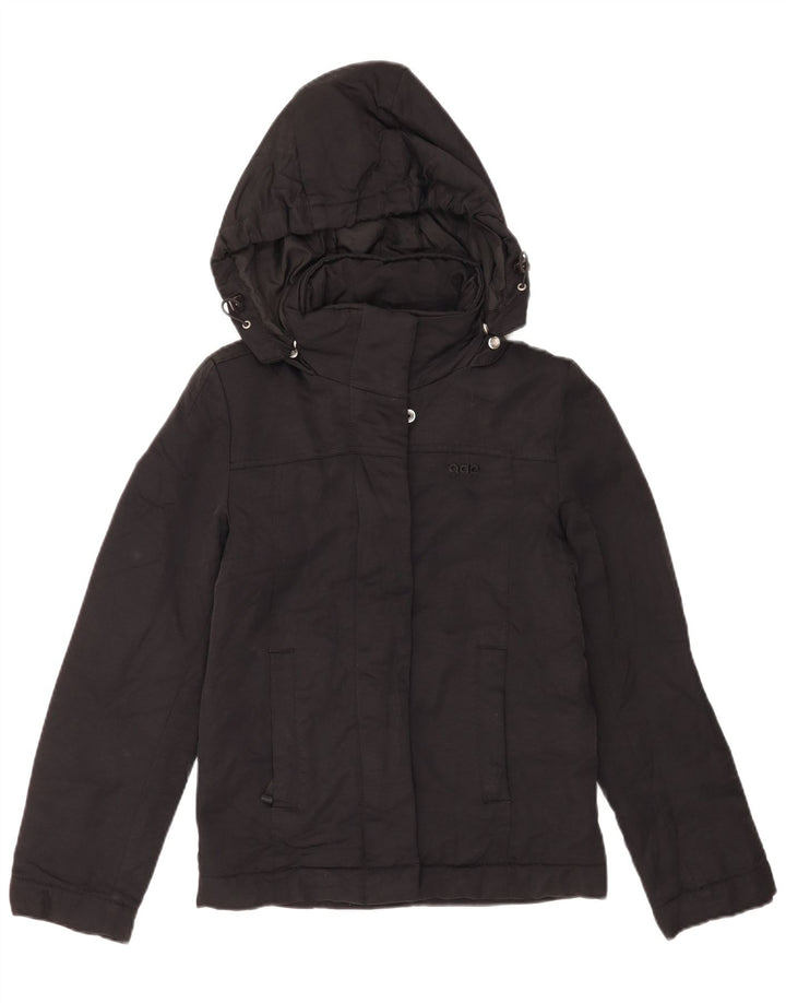 Bomber con cappuccio da donna Gas UK 6 XS nero in poliammide