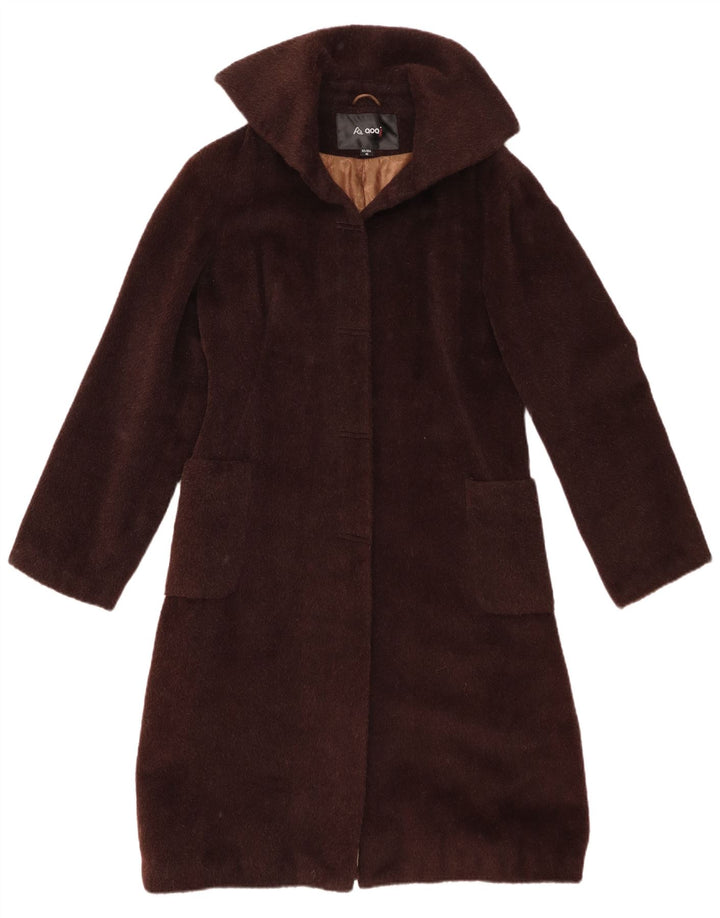 Soprabito vintage da donna in pelliccia sintetica EU 40 Marrone medio