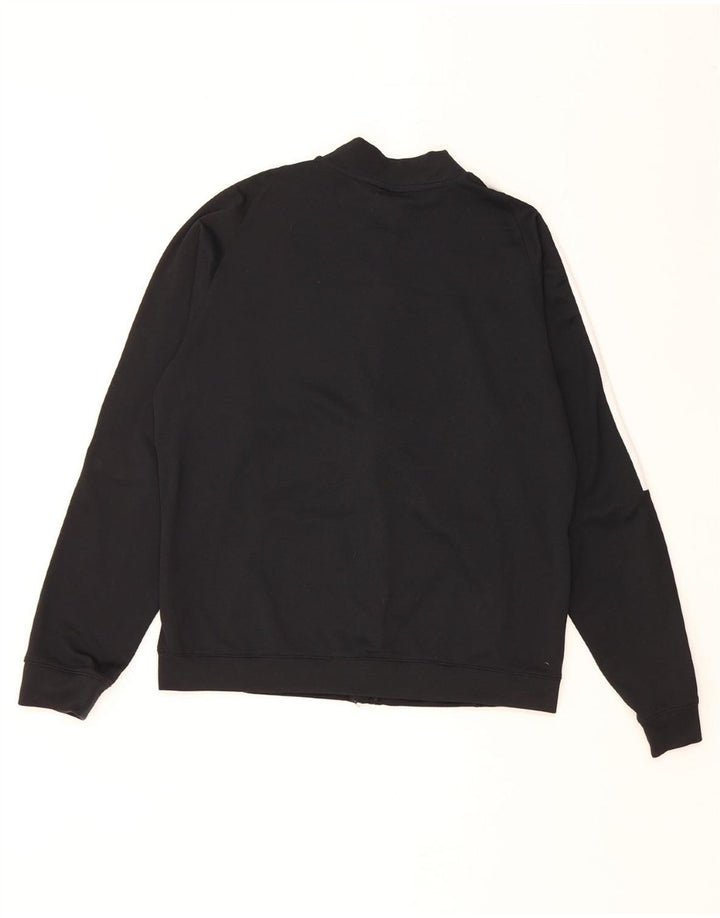 Giacca da tuta NIKE da ragazzo Dri Fit 13-14 anni XL Black Colourblock