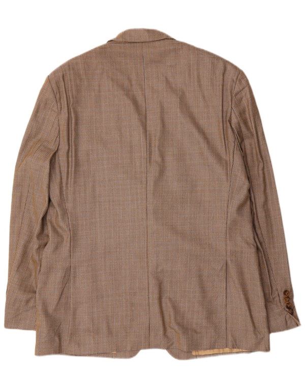 Giacca blazer da uomo a 2 bottoni Ralph Lauren UK 44 XL Marrone