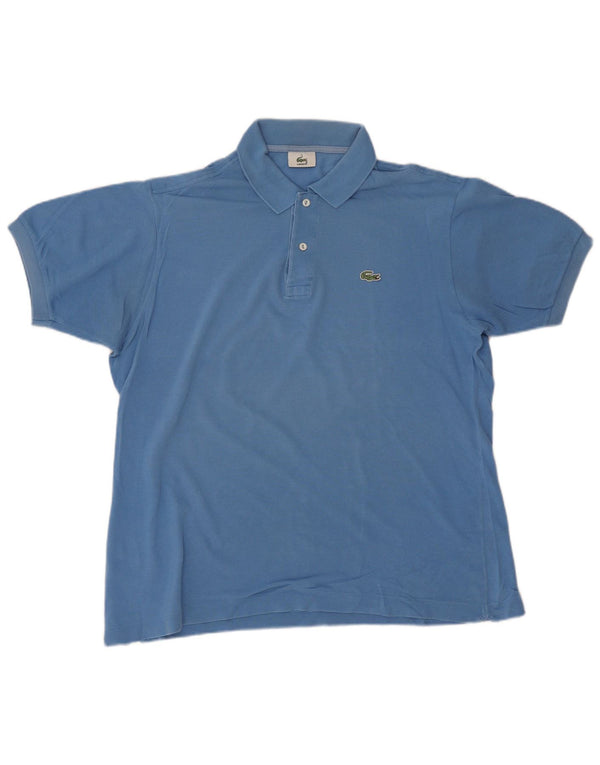 Polo da uomo Lacoste taglia 5 grande in cotone blu