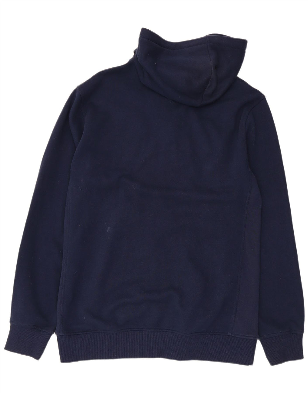 TOMMY HILFIGER Felpa con cappuccio e zip da uomo XL in cotone blu navy