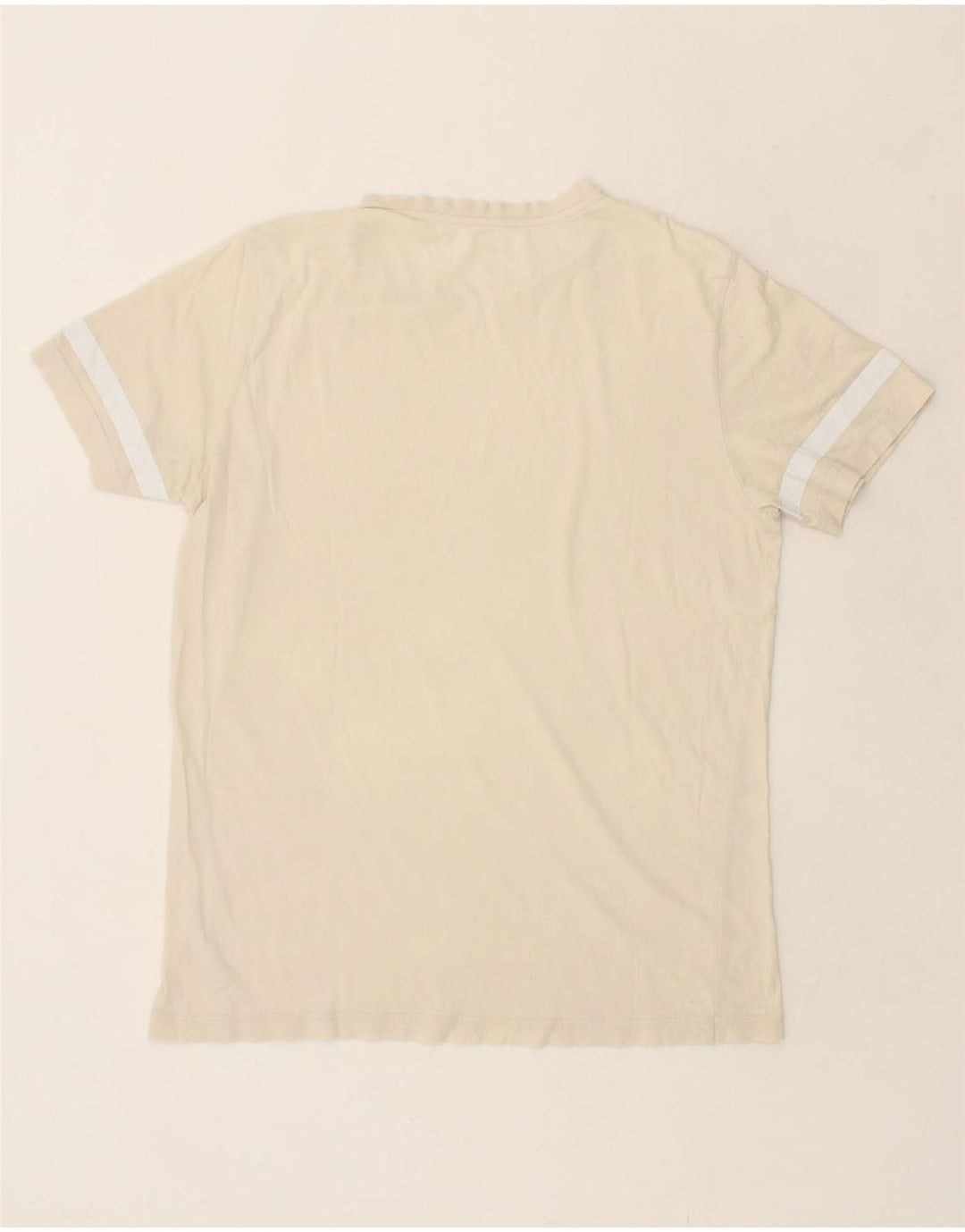 PUMA Mens T-Shirt Top Medium Off White Vintage Puma and Second-Hand Puma from Messina Hembry 