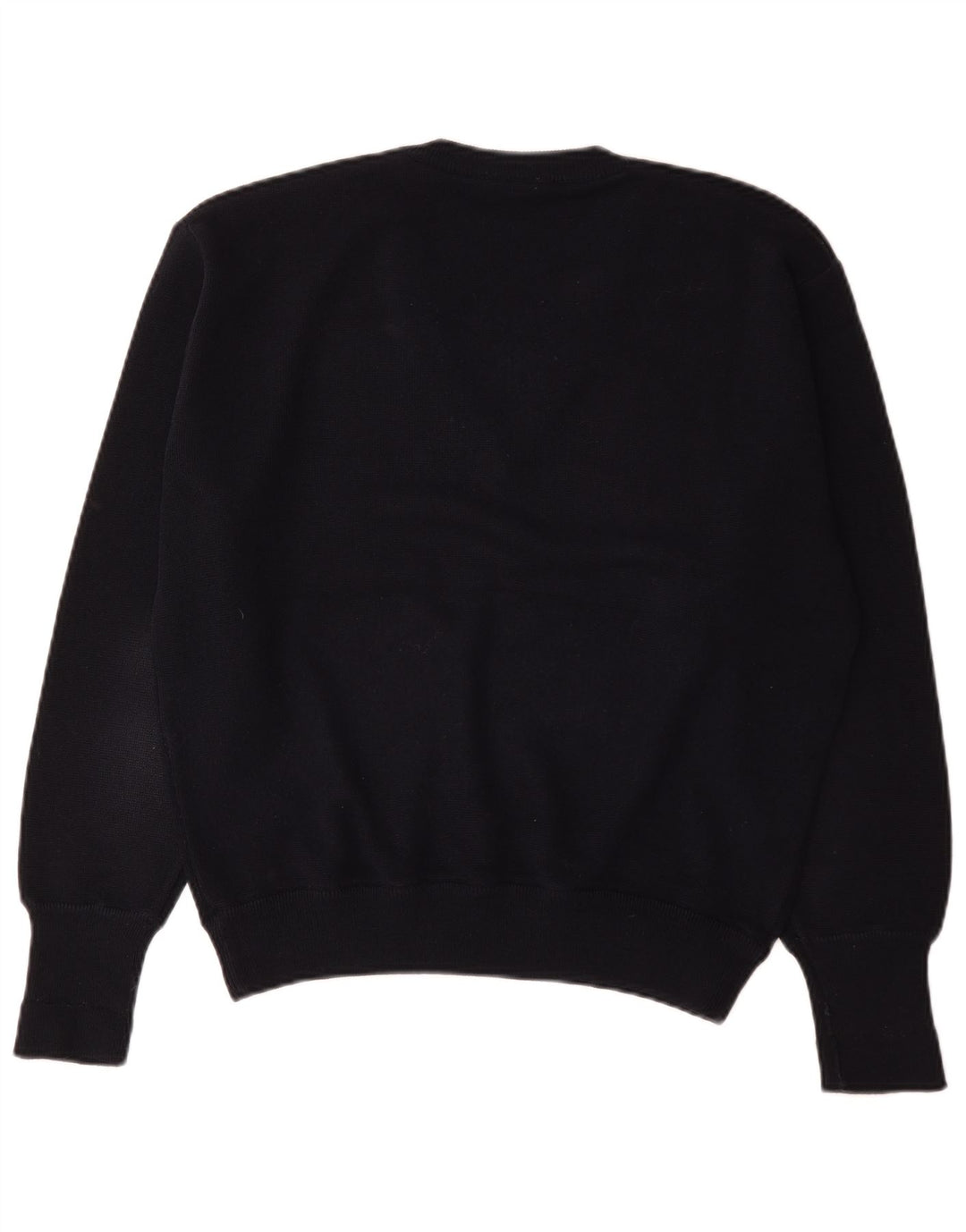 Maglione maglione con scollo a V da uomo Lacoste blu navy medio