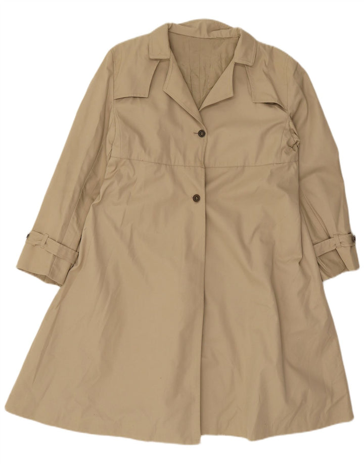 Trench da donna VINTAGE UK 12 Beige medio