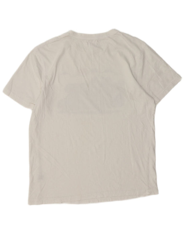 T-shirt grafica da uomo Saltrock Top piccola in cotone bianco
