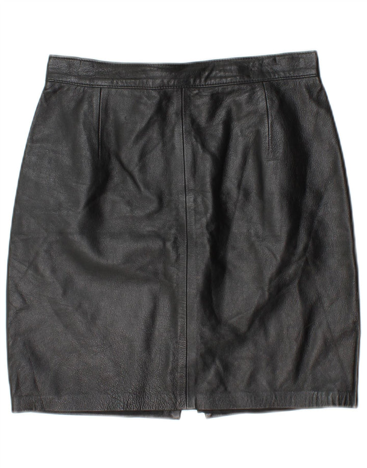 MARY ALBERT Gonna in pelle da donna IT 44 media W28 Pelle nera