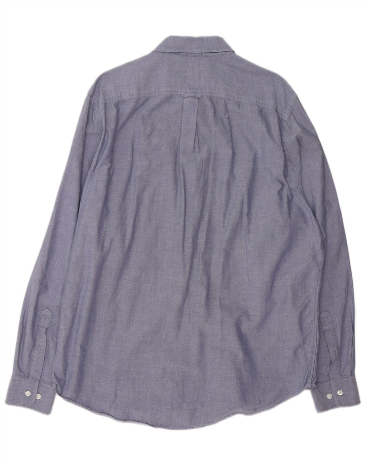 Camicia da uomo Regular Fit TIMBERLAND XL in cotone blu