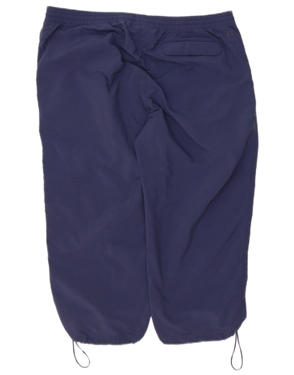 Pantaloni da tuta ADIDAS Capri da uomo XL poliestere blu navy