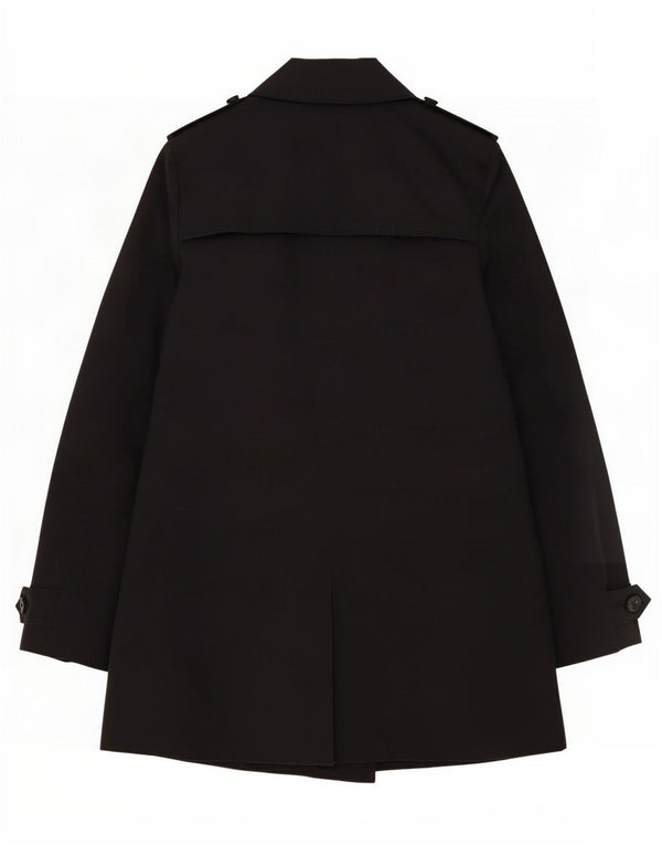 Trench doppiopetto da donna Aspesi UK 10 piccolo cotone blu navy