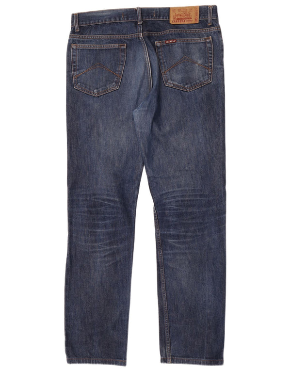 Jeans dritti da uomo Carrera 700 vestibilità regolare W34 L33 cotone blu