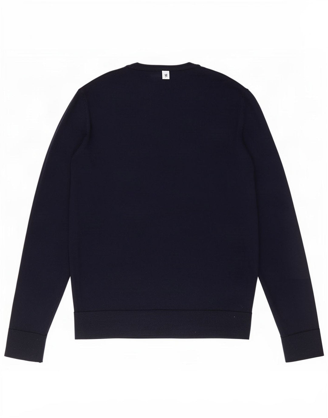 Maglione maglione girocollo da uomo Jack & Jones medio in lana merino blu navy