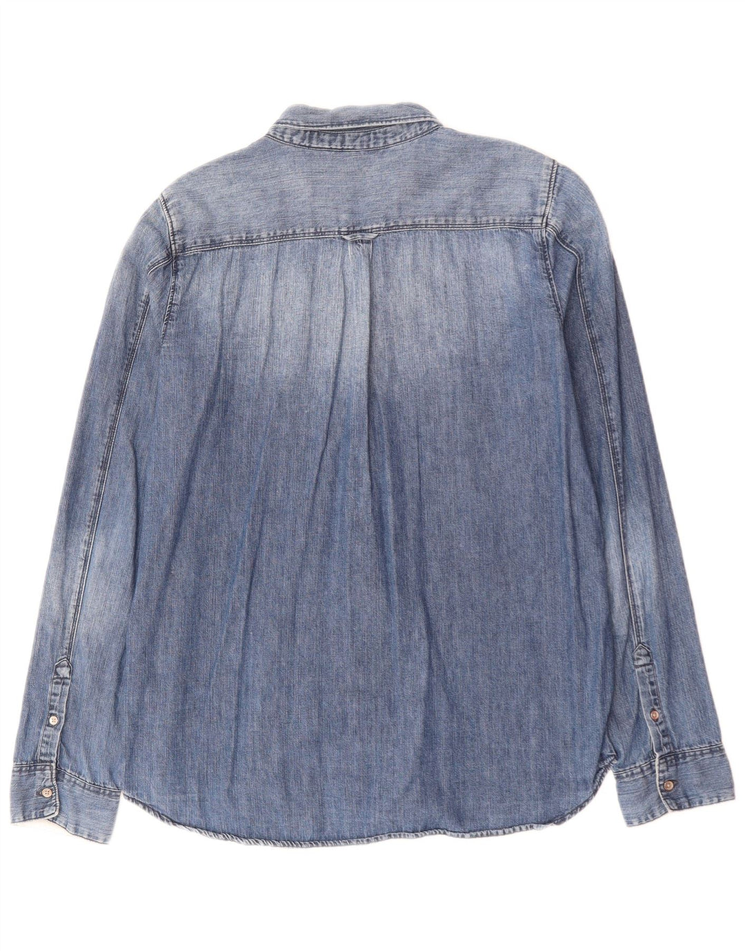 Camicia di jeans da donna Calvin Klein Jeans UK 16 grande cotone blu