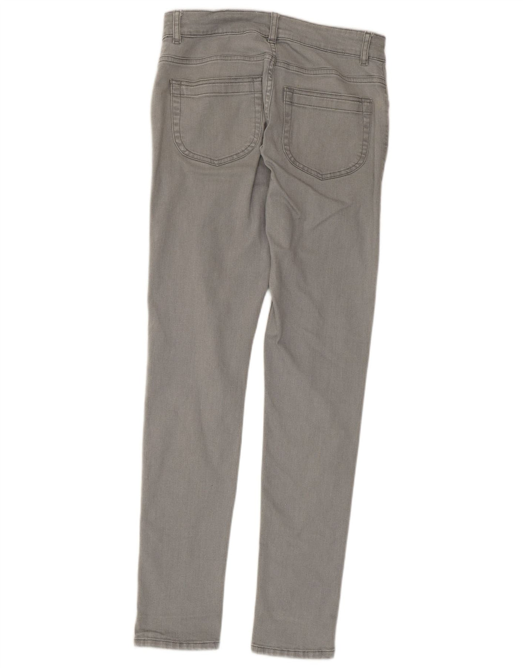 Jeans skinny da donna JAEGER UK 8 piccoli W30 L30 cotone grigio