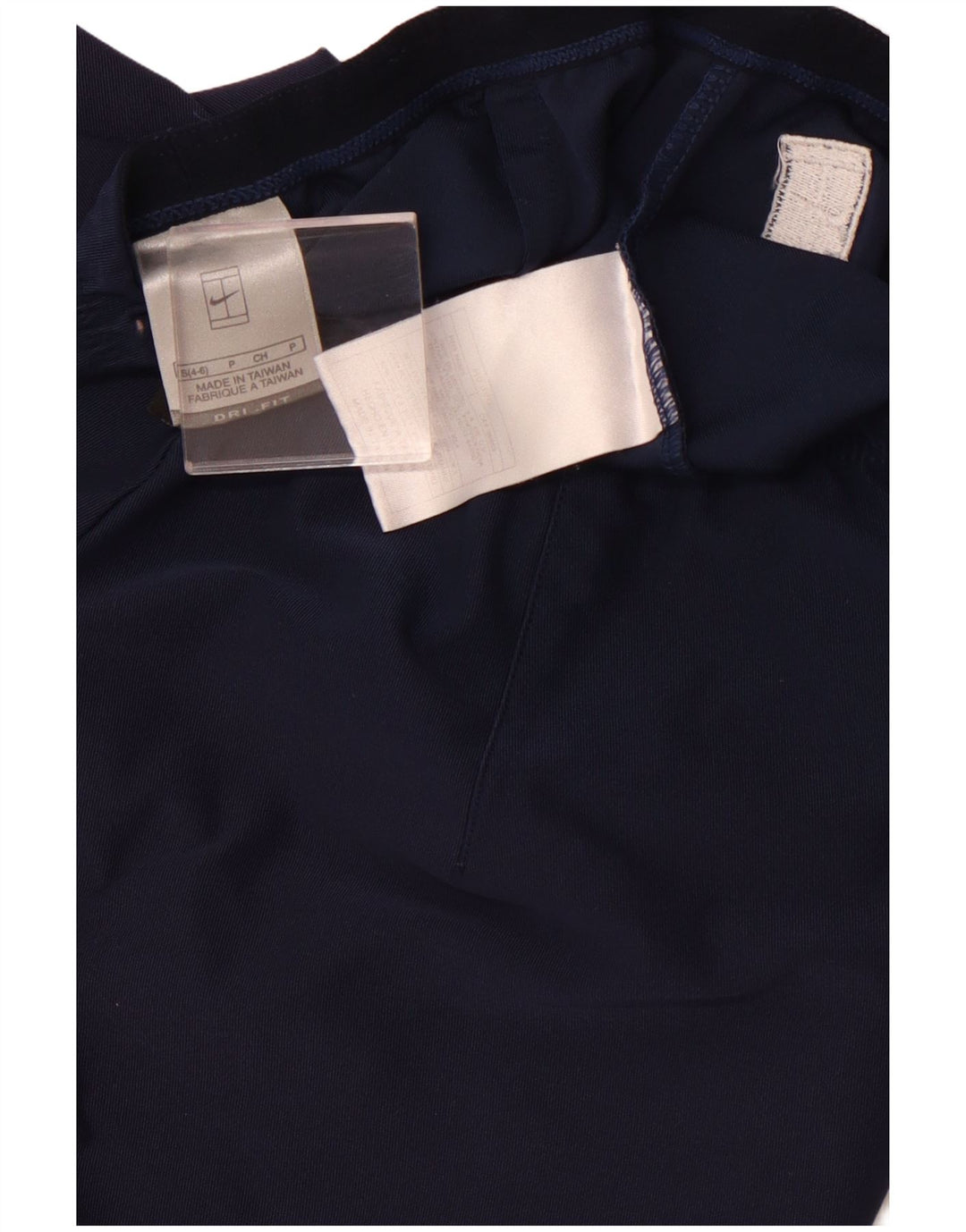 Gonna da tennis da donna NIKE US 4/6 piccola in poliestere blu navy