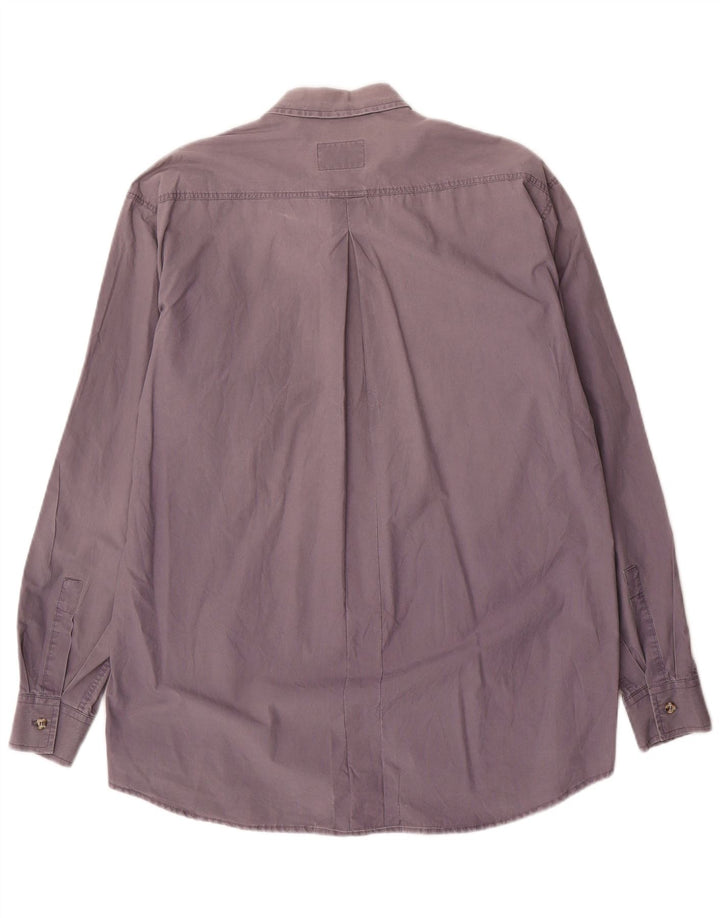 Camicia Levi's da uomo in cotone viola medio