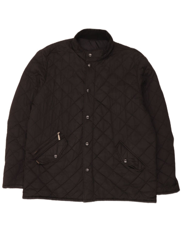 Giacca trapuntata da uomo Barbour UK 42 XL poliestere nero