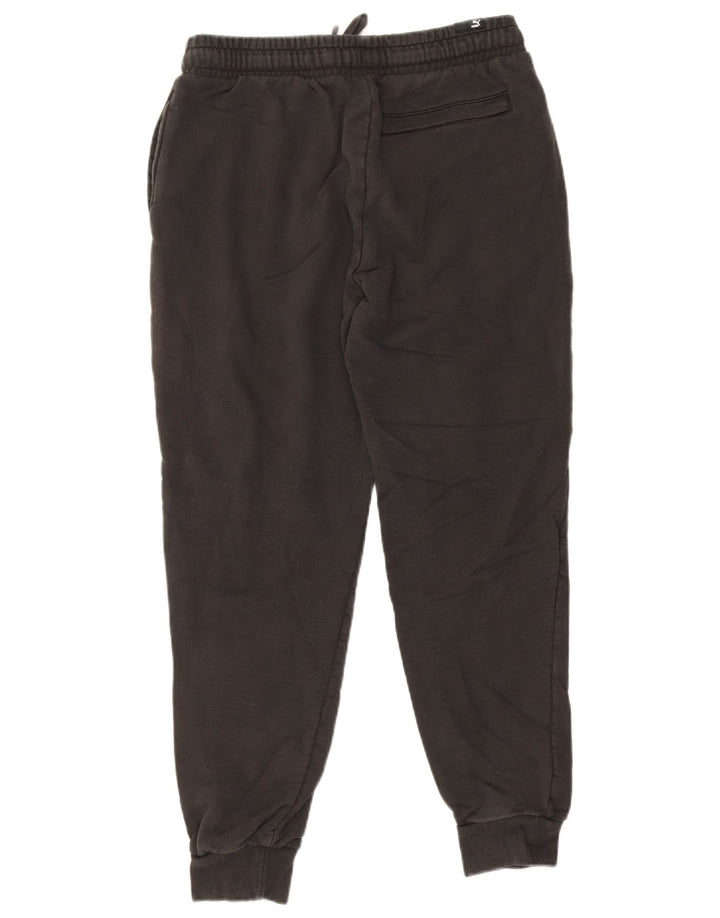 Pantaloni da tuta grafica da uomo Puma Joggers medio cotone nero