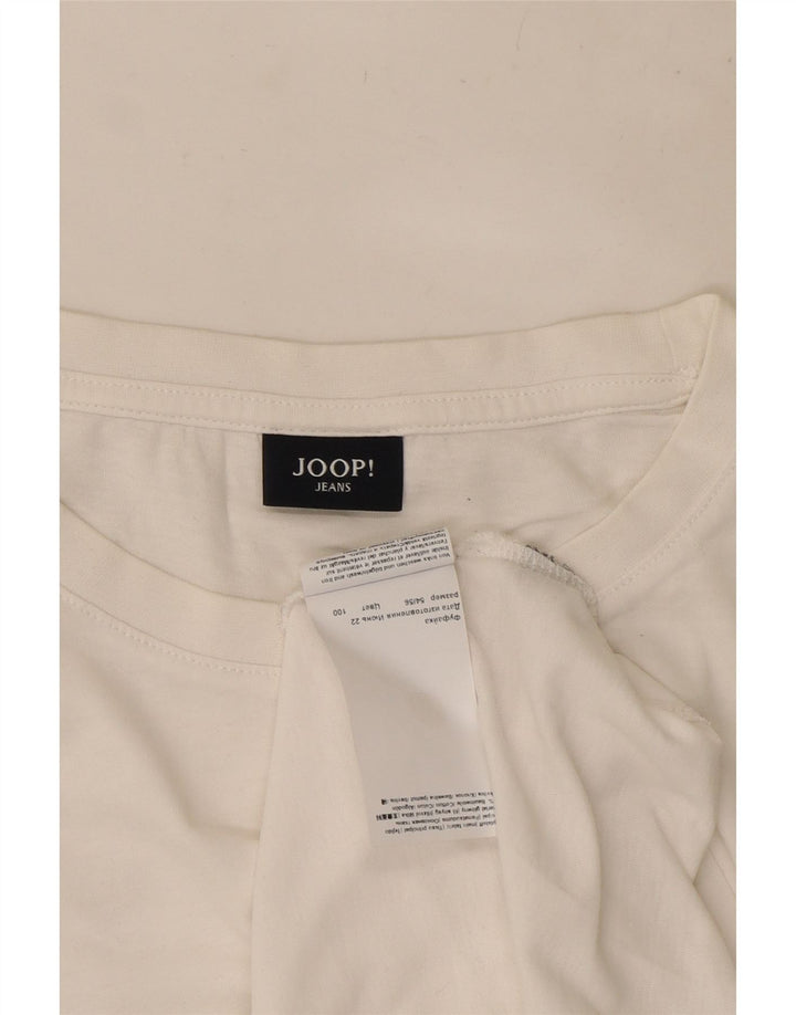 T-shirt da uomo Joop Top 2XL cotone bianco