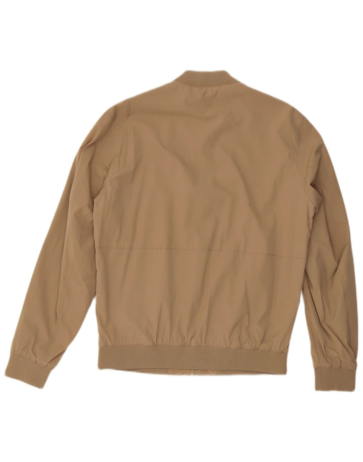 Giubbotto bomber da uomo ZARA UK 38 Poliestere beige medio