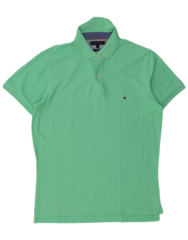 Tommy Hilfiger Mens Slim Fit Polo Shirt Large Green