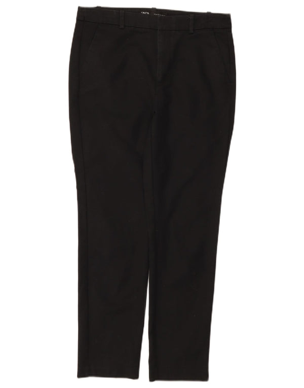 Pantaloni chino slim da donna Zara EU 36 XS W26 L25 cotone nero