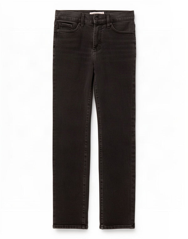 Jeans dritti modellanti da donna Levi's 314 W29 L30 cotone nero