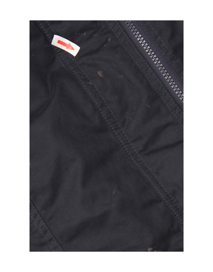 Giacca parka Sherpa da uomo con cappuccio Superdry UK 38 poliestere medio blu navy
