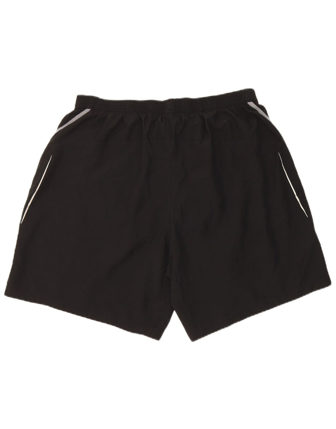 Pantaloncini sportivi da uomo Adidas grandi in poliestere nero