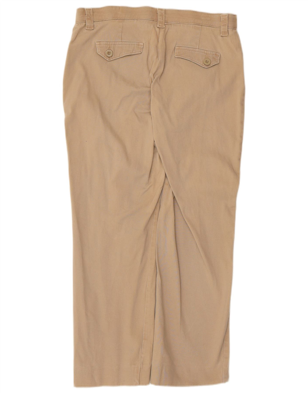 Pantaloni casual dritti elasticizzati da donna Lee US 8 Medium W32 L27 Beige