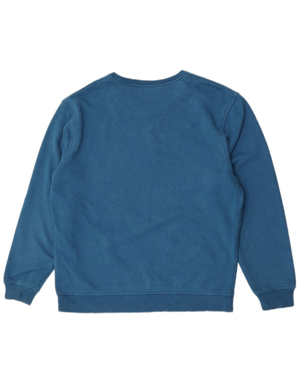 Gabicci Felpa Uomo Maglione Large Blu Cotone