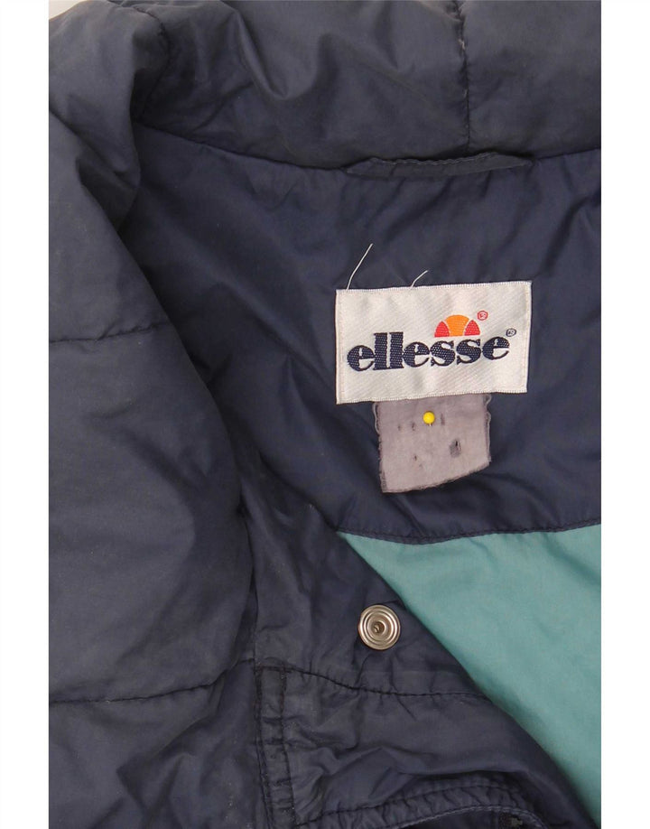 Giacca imbottita da uomo Ellesse UK 42 XL Blu Navy