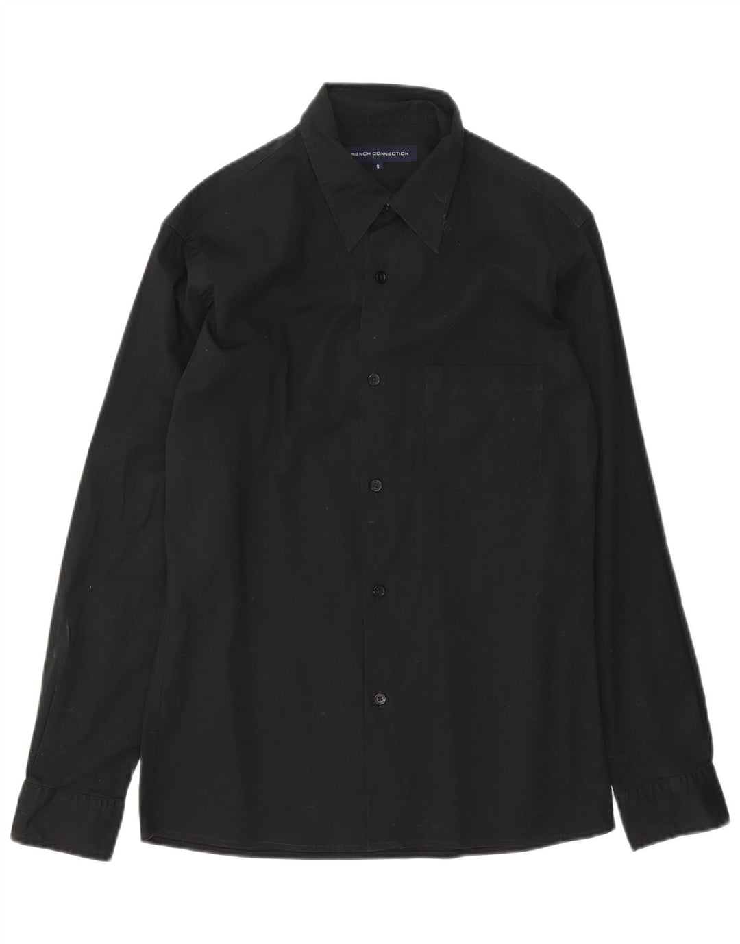 Camicia da uomo French Connection piccola in cotone nero