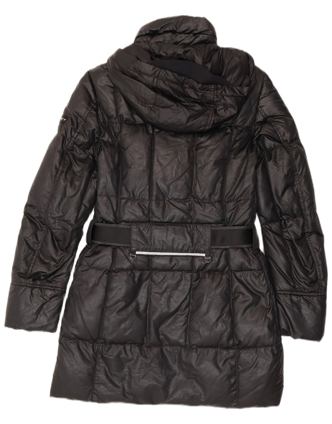 Cappotto imbottito con cappuccio da donna PEUTEREY EU 42 grande cotone nero