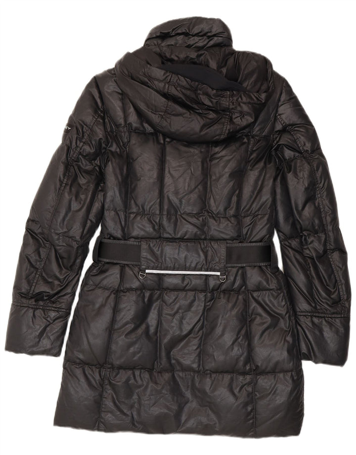Cappotto imbottito con cappuccio da donna PEUTEREY EU 42 grande cotone nero