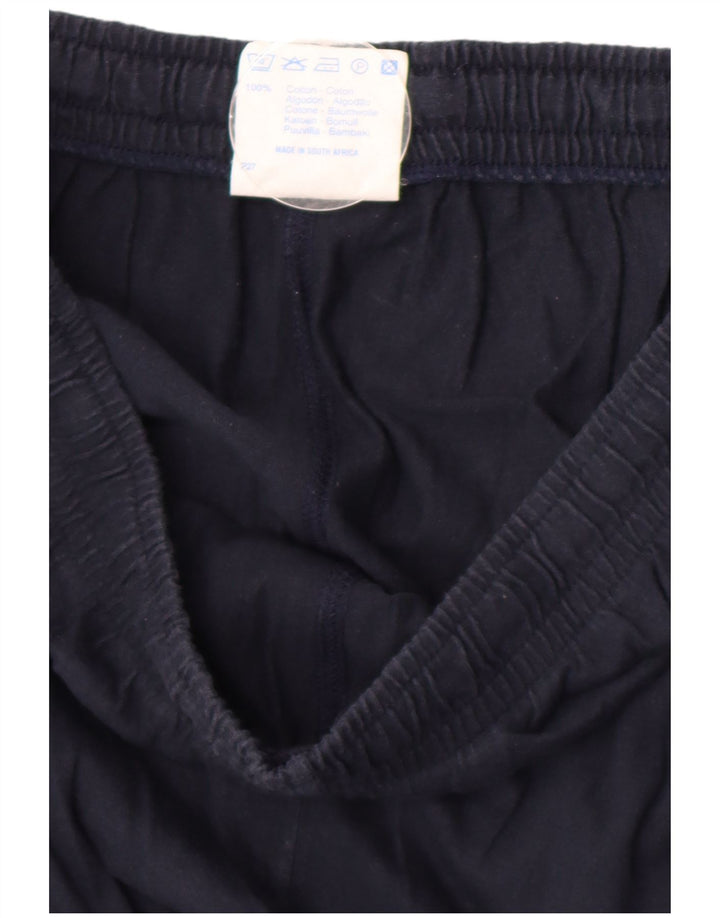 Pantaloni da tuta da uomo Champion Large in cotone blu navy
