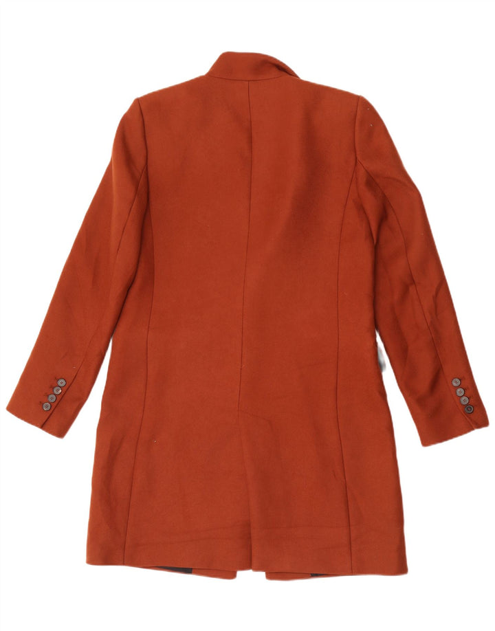 Cappotto Zara da donna UK 10 piccolo in poliestere marrone