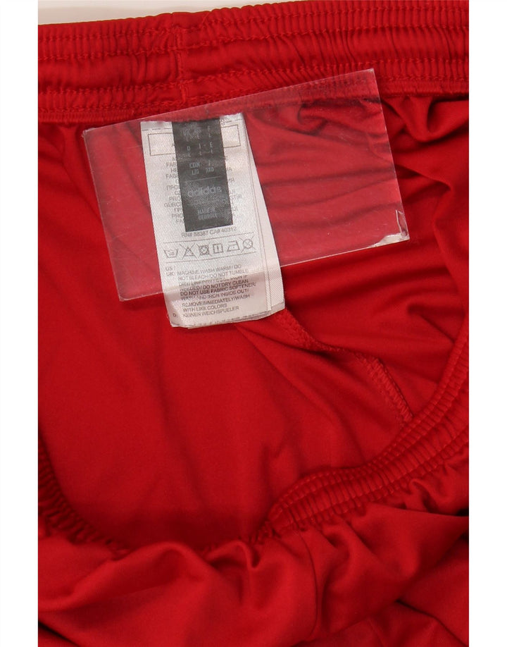 Pantaloncini sportivi Adidas Aeroready da uomo di grandi dimensioni in poliestere rosso