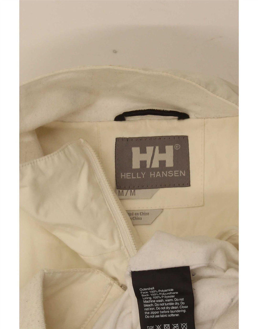 Giubbotto bomber da uomo Helly Hansen UK 38 medio bianco poliammide