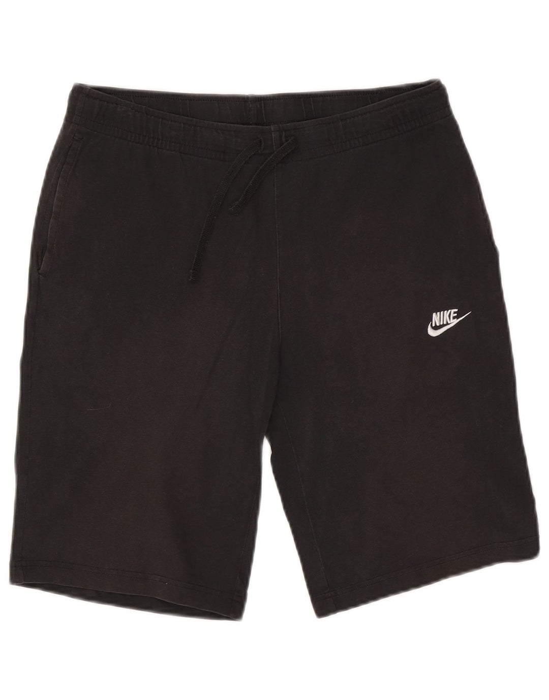 Pantaloncini sportivi Nike da uomo, cotone medio nero