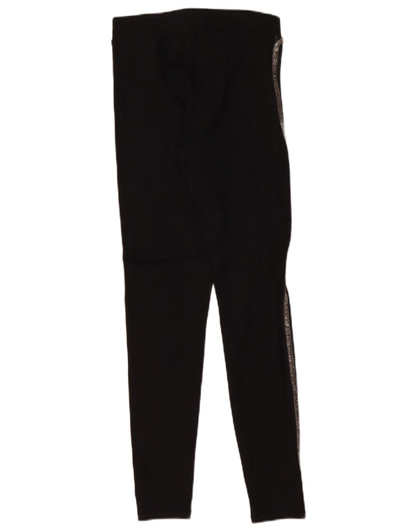 Leggings Zara da donna UK 8 Small in viscosa nera